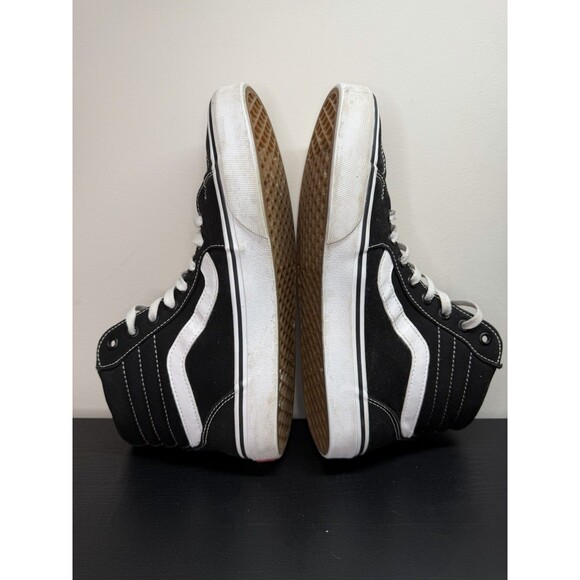 VANS Off THE WALL SK8 HI-TOP Black White Sneakers 721356 Womens 10, Mens 8 - Picture 3 of 8